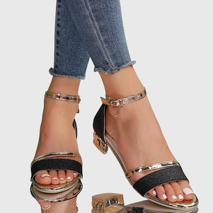 Giselle | Strappy Block Heel Sandals