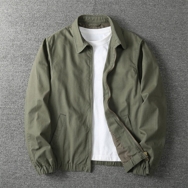 Men’s Lightweight Zip-Front Casual Jacket