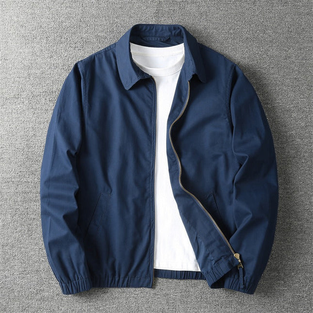 Men’s Lightweight Zip-Front Casual Jacket