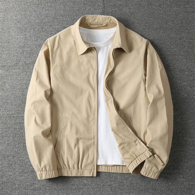 Men’s Lightweight Zip-Front Casual Jacket