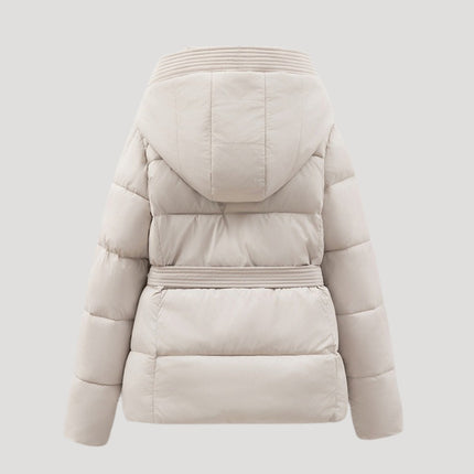 Hadley | Women's Puffer Jacket Hooded Belted Winter