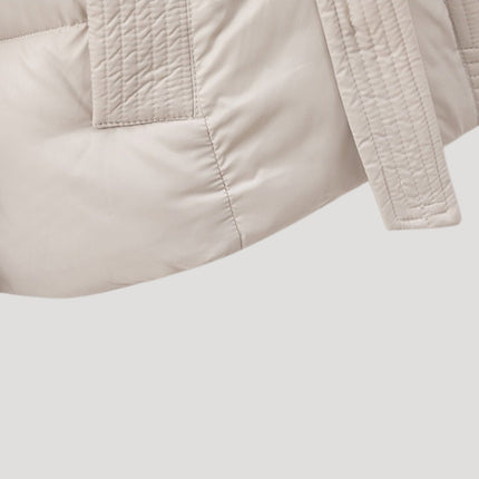 Hadley | Women's Puffer Jacket Hooded Belted Winter