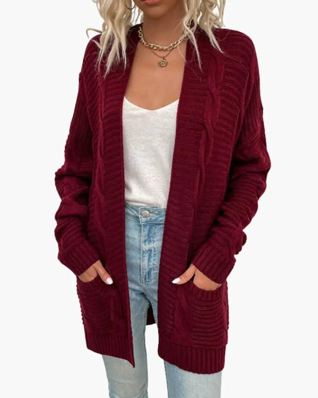 Hannah | Cozy Everyday Cardigan with Open Front