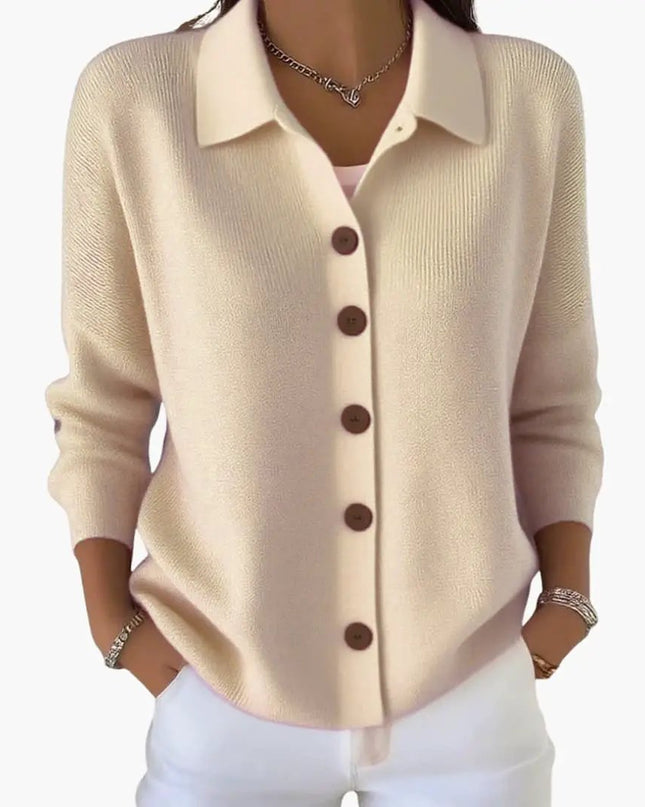 Harper | Cardigan Sweater – Women's Textured Button Front Knit