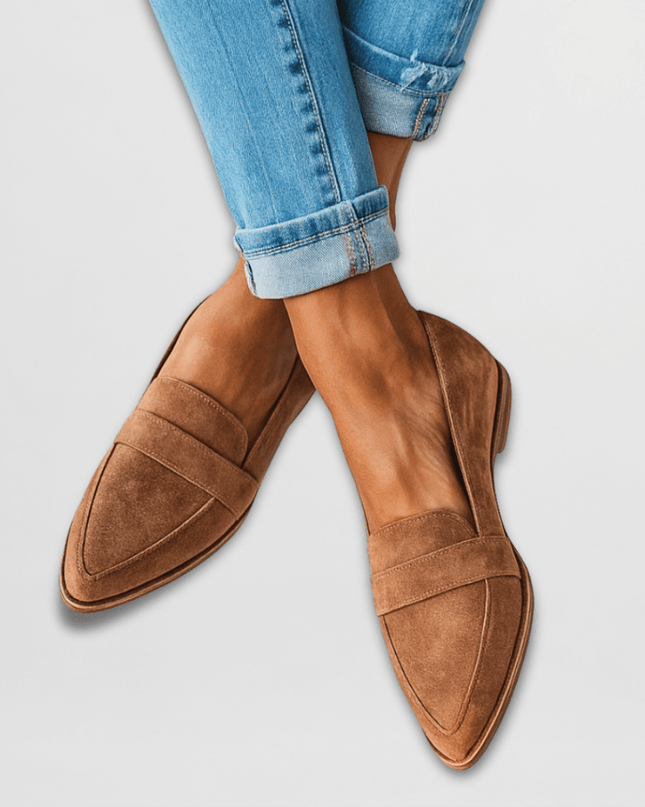 Helen | Pointed Toe Comfort Loafers