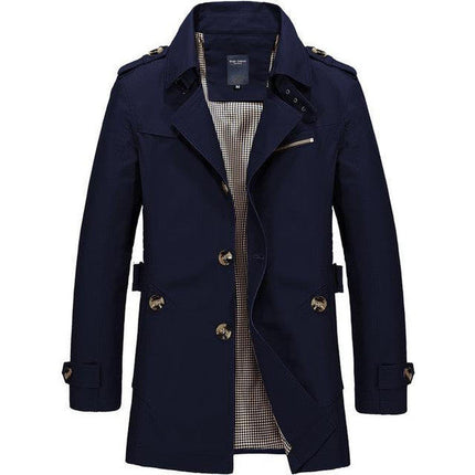 Hudson | Men's Classic Trench Coat
