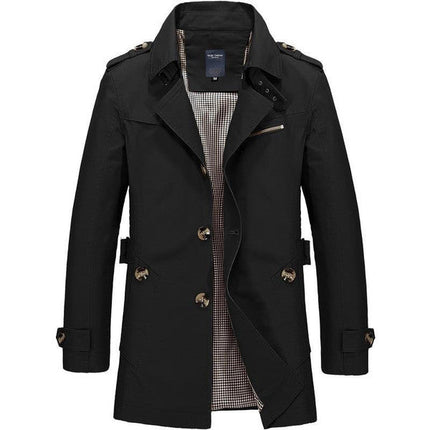 Hudson | Men's Classic Trench Coat