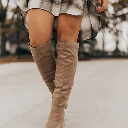 Eliana | Women's Boots – Knee-High Block Heel Boots