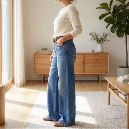 Isabeau | Women's Jeans – Relaxed Wide-Leg Fit