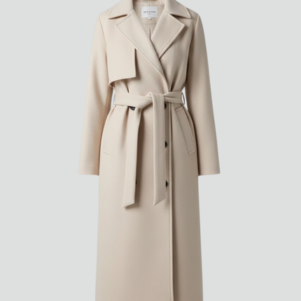 Isabelle | Timeless Elegance Trench Coat with Belted Fit