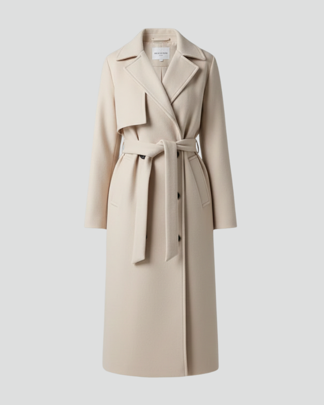 Isabelle | Timeless Elegance Trench Coat with Belted Fit