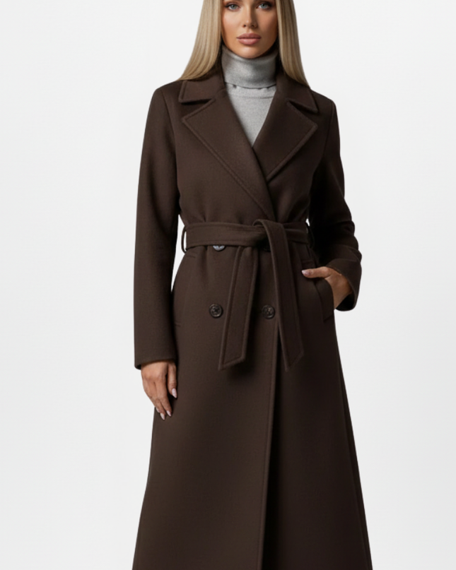 Isabelle | Timeless Elegance Trench Coat with Belted Fit