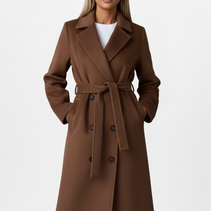 Isabelle | Timeless Elegance Trench Coat with Belted Fit