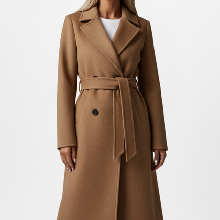 Isabelle | Timeless Elegance Trench Coat with Belted Fit