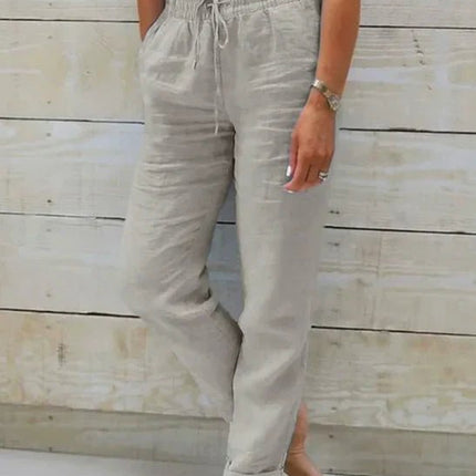 Ismerie | Women's Pants – Relaxed Straight Leg