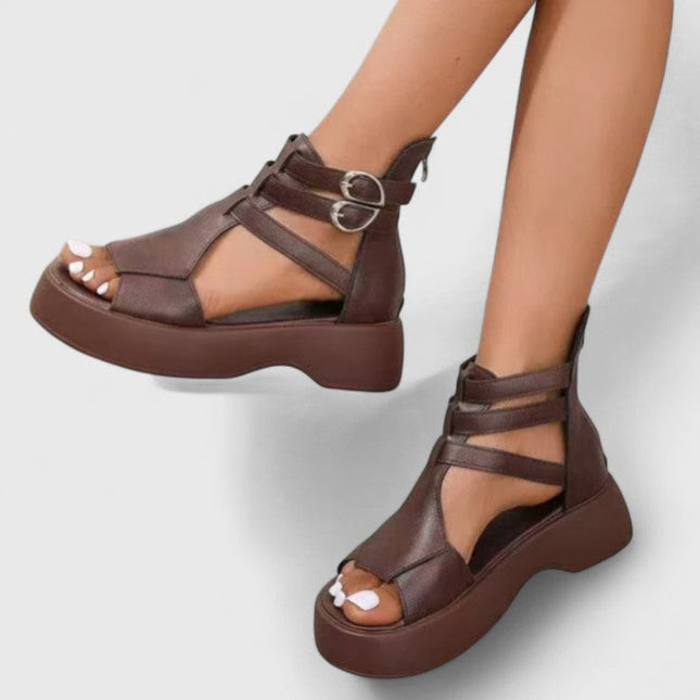 Ivana | Orthopedic Platform Slingback Sandals