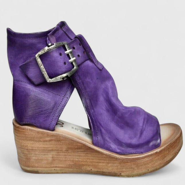 Jess | Orthopedic Buckle Wedge Sandals