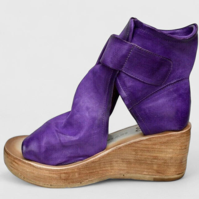 Jess | Orthopedic Buckle Wedge Sandals