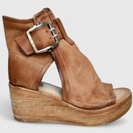 Jess | Orthopedic Buckle Wedge Sandals