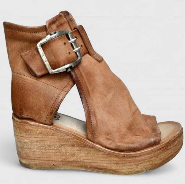 Jess | Orthopedic Buckle Wedge Sandals