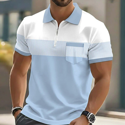 Kestrel | Smart Everyday Men's Zip Polo Shirt