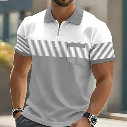 Kestrel | Smart Everyday Men's Zip Polo Shirt