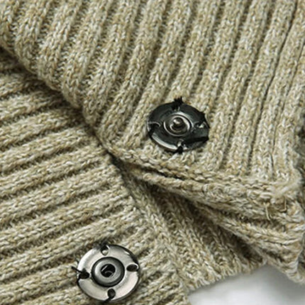 Langford | Men's Double-Breasted Shawl Collar Cardigan