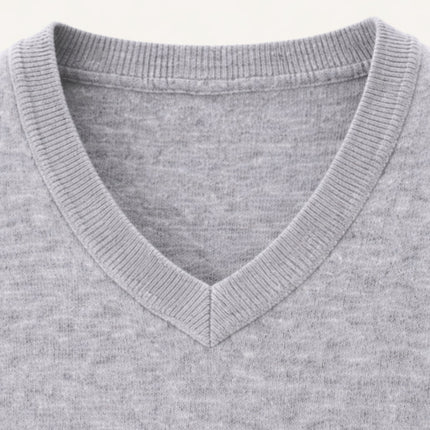 Leander | Men's V-Neck Knit Sweater Vest