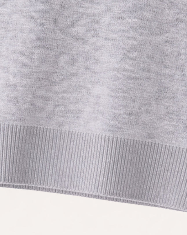 Leander | Men's V-Neck Knit Sweater Vest