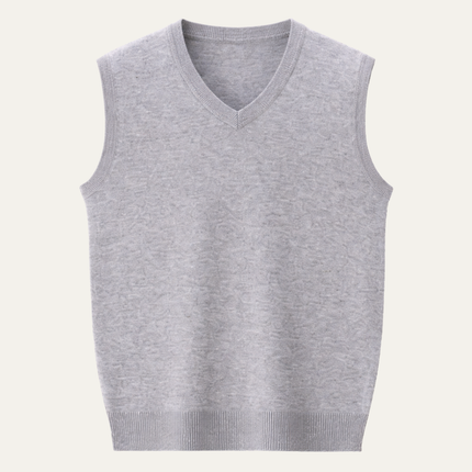 Leander | Men's V-Neck Knit Sweater Vest