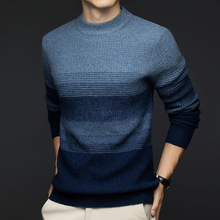 Logan | Men's Knit Sweater Crewneck Long Sleeve Casual