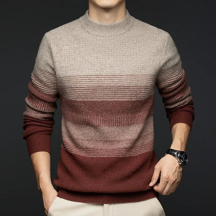 Logan | Men's Knit Sweater Crewneck Long Sleeve Casual