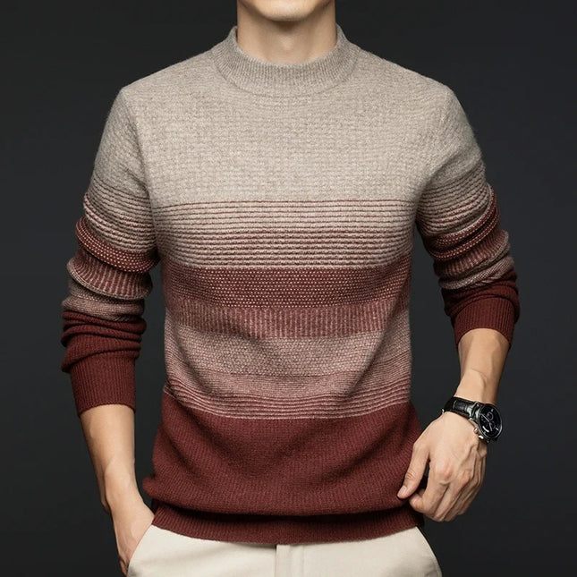 Logan | Men's Knit Sweater Crewneck Long Sleeve Casual