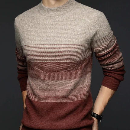 Logan | Men's Knit Sweater Crewneck Long Sleeve Casual