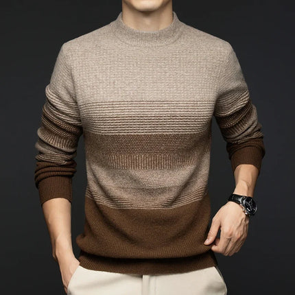 Logan | Men's Knit Sweater Crewneck Long Sleeve Casual