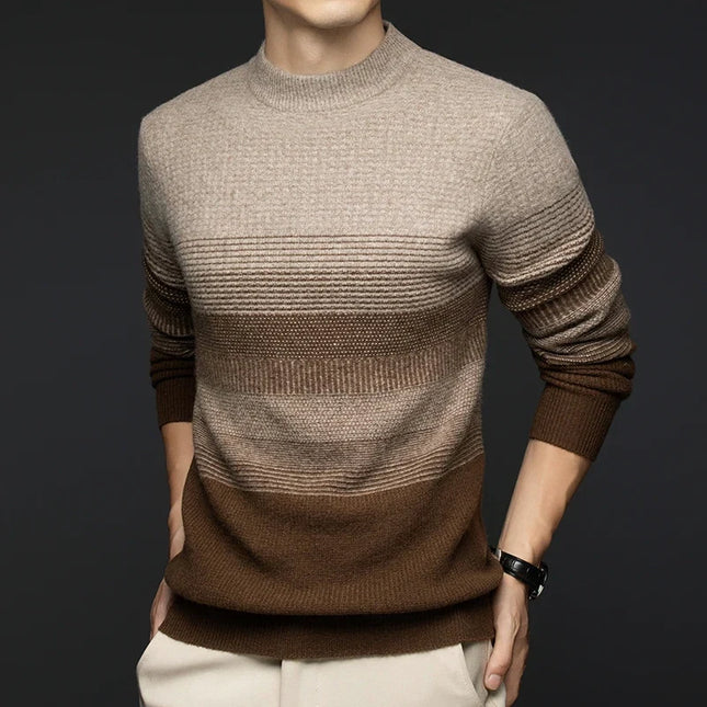 Logan | Men's Knit Sweater Crewneck Long Sleeve Casual