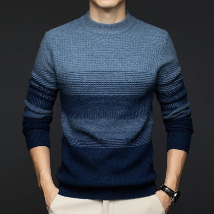 Logan | Men's Knit Sweater Crewneck Long Sleeve Casual
