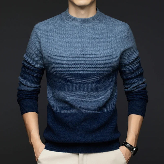 Logan | Men's Knit Sweater Crewneck Long Sleeve Casual