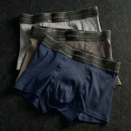 Luma | Men's 3-Pack Seamless Organic Cotton Boxer Briefs