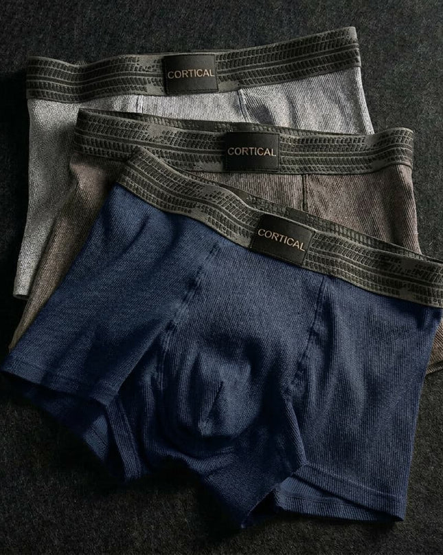 Luma | Men's 3-Pack Seamless Organic Cotton Boxer Briefs