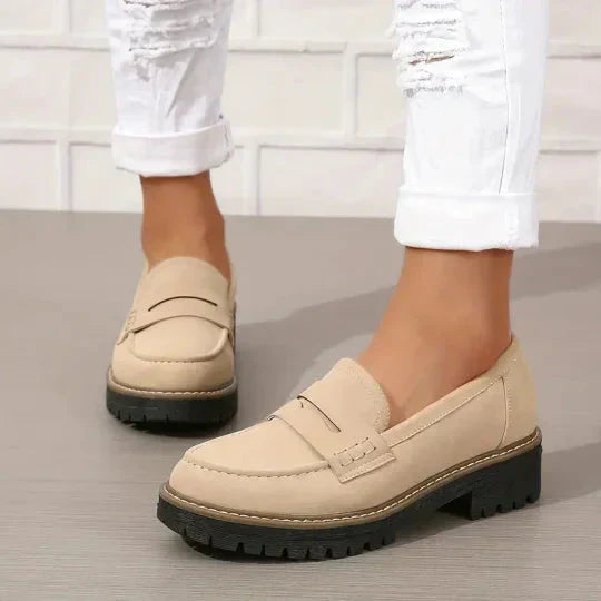 Lunarelle | All-Day Comfort Platform Loafers for Women