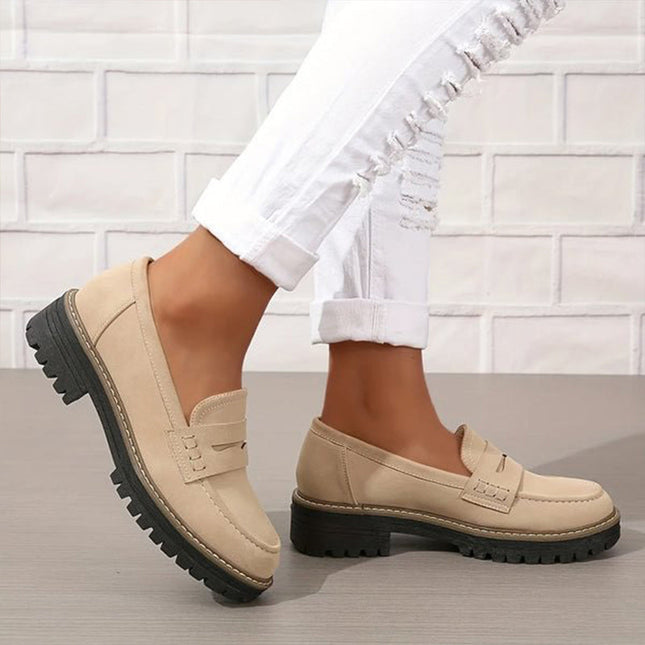 Lunarelle | All-Day Comfort Platform Loafers for Women