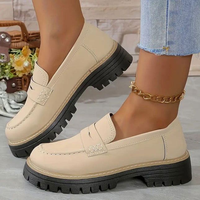 Lunarelle | All-Day Comfort Platform Loafers for Women