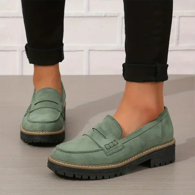 Lunarelle | All-Day Comfort Platform Loafers for Women