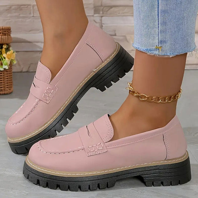 Lunarelle | All-Day Comfort Platform Loafers for Women