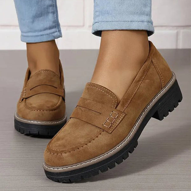 Lunarelle | All-Day Comfort Platform Loafers for Women
