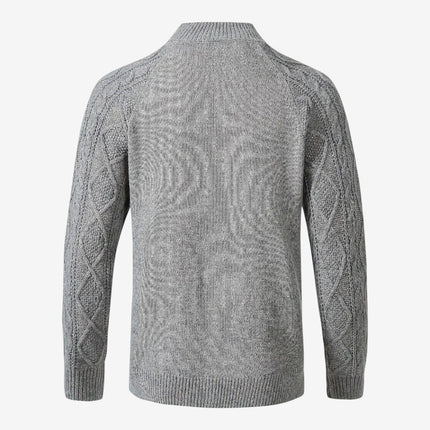 Lysander | Men's Cable Knit Button Cardigan