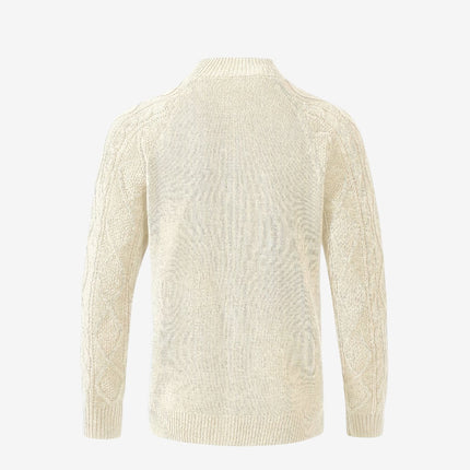 Lysander | Men's Cable Knit Button Cardigan