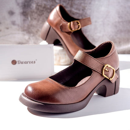 Marovelle | Timeless Comfort Mary Jane Heels for Women