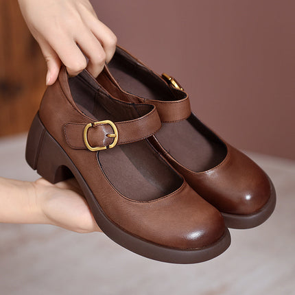 Marovelle | Timeless Comfort Mary Jane Heels for Women